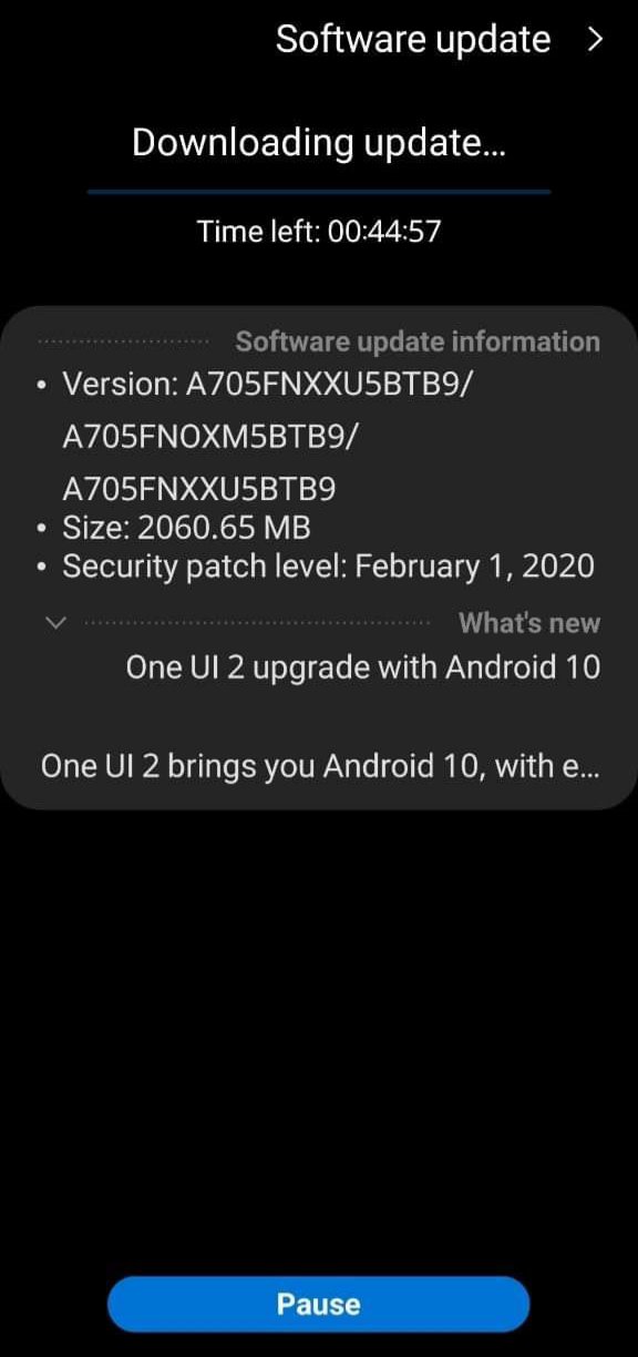 New Android 10 Update