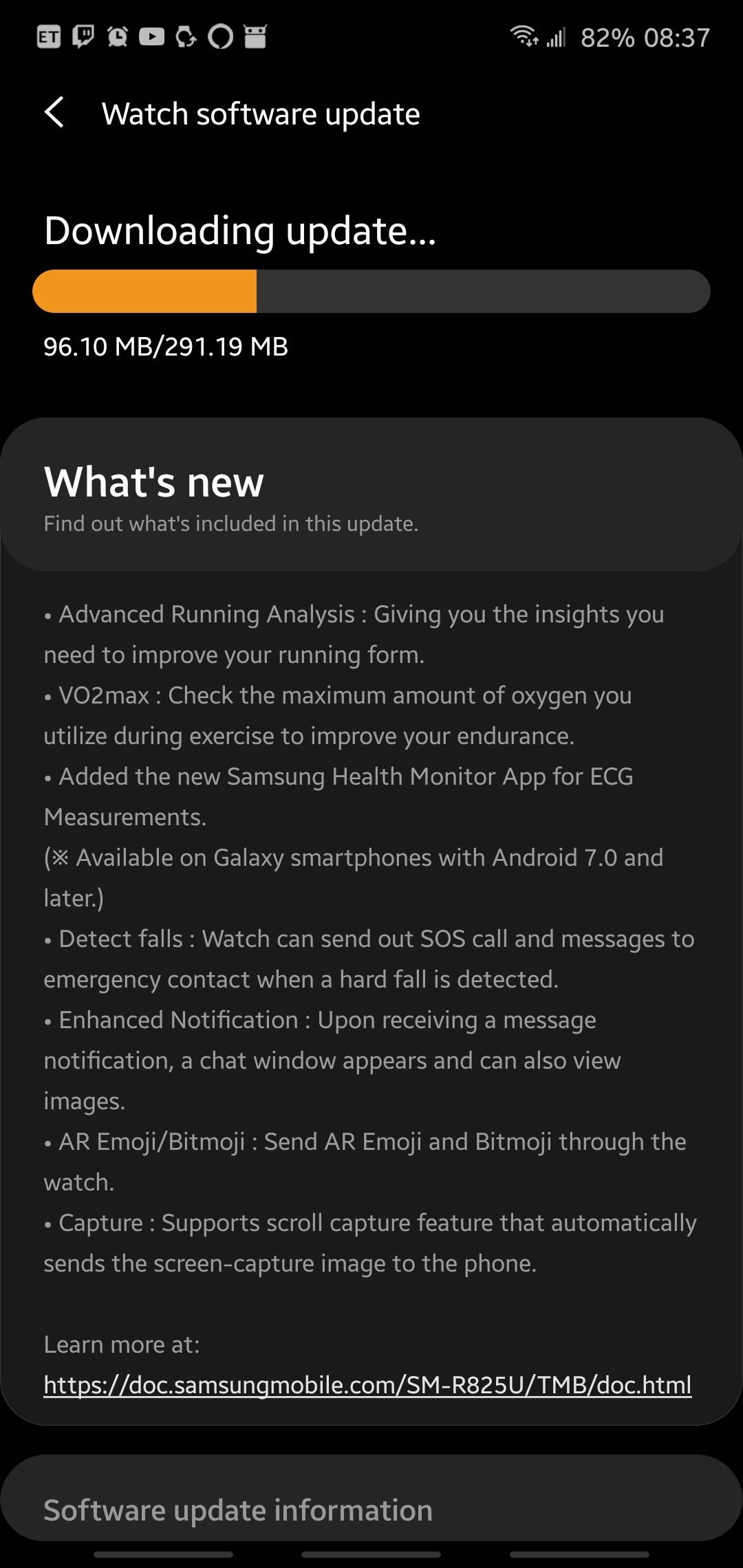 Galaxy Watch 3 ECG Update