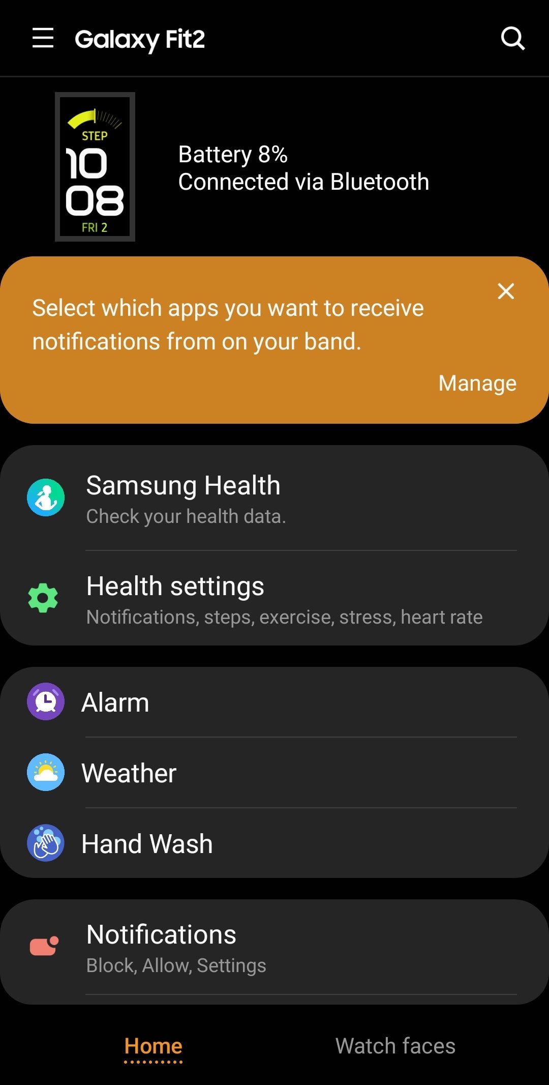 sleep tracker samsung gear fit 2 pro