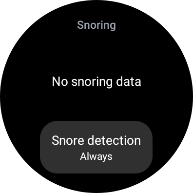 Sleeping Tracking on Galaxy Watch 4